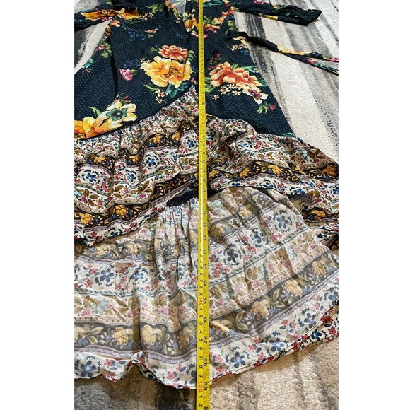 FARM Rio Majorca Maxi Wrap Dress RARE - Picture 4 of 8